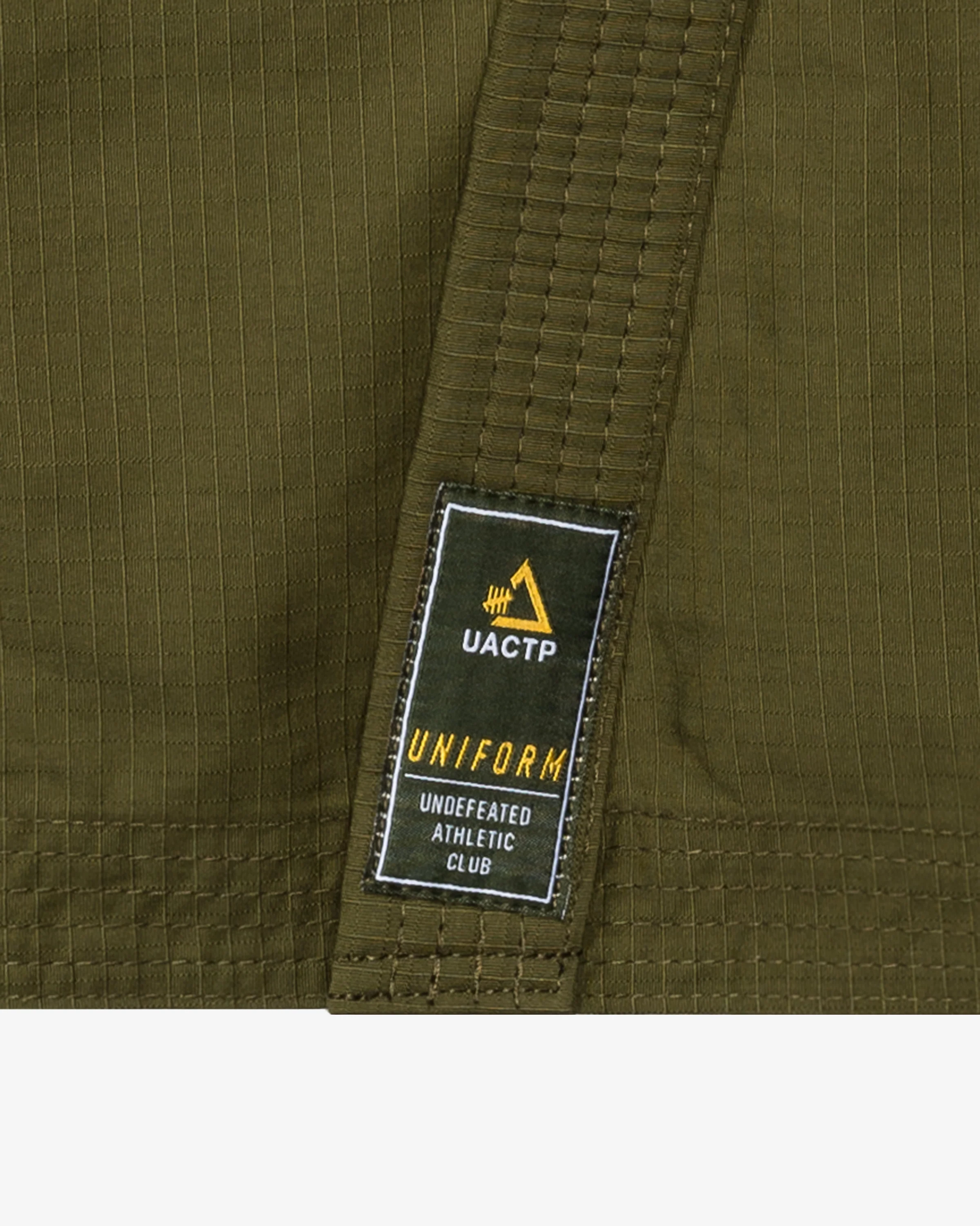 UACTP LIGHTWEIGHT TRAINING KIMONO - ARMYGREEN - Image 6