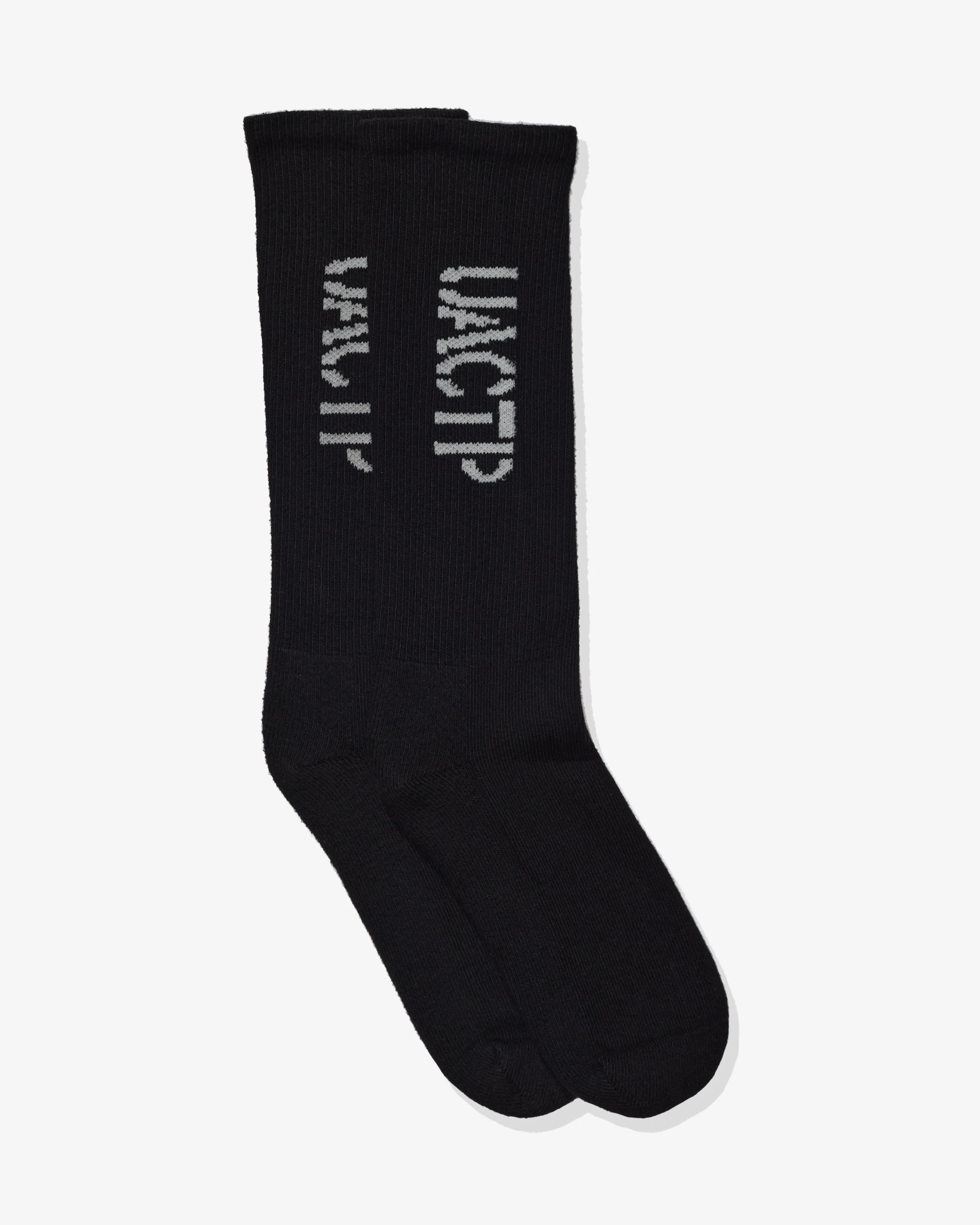 UACTP STENCIL CREW SOCK - BLACK - Image 2