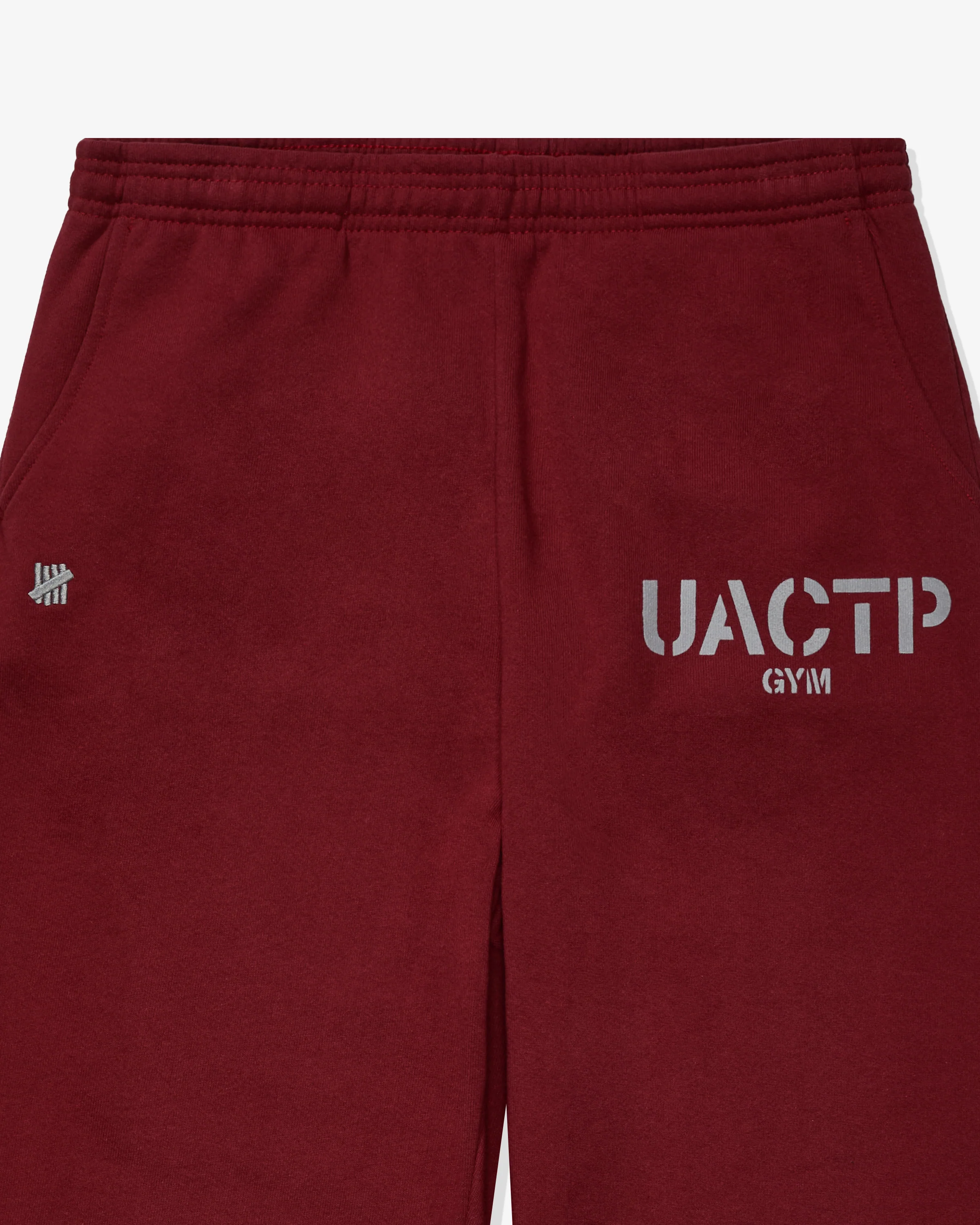 UACTP STENCIL GYM SWEATPANT - BURGUNDY - Image 3