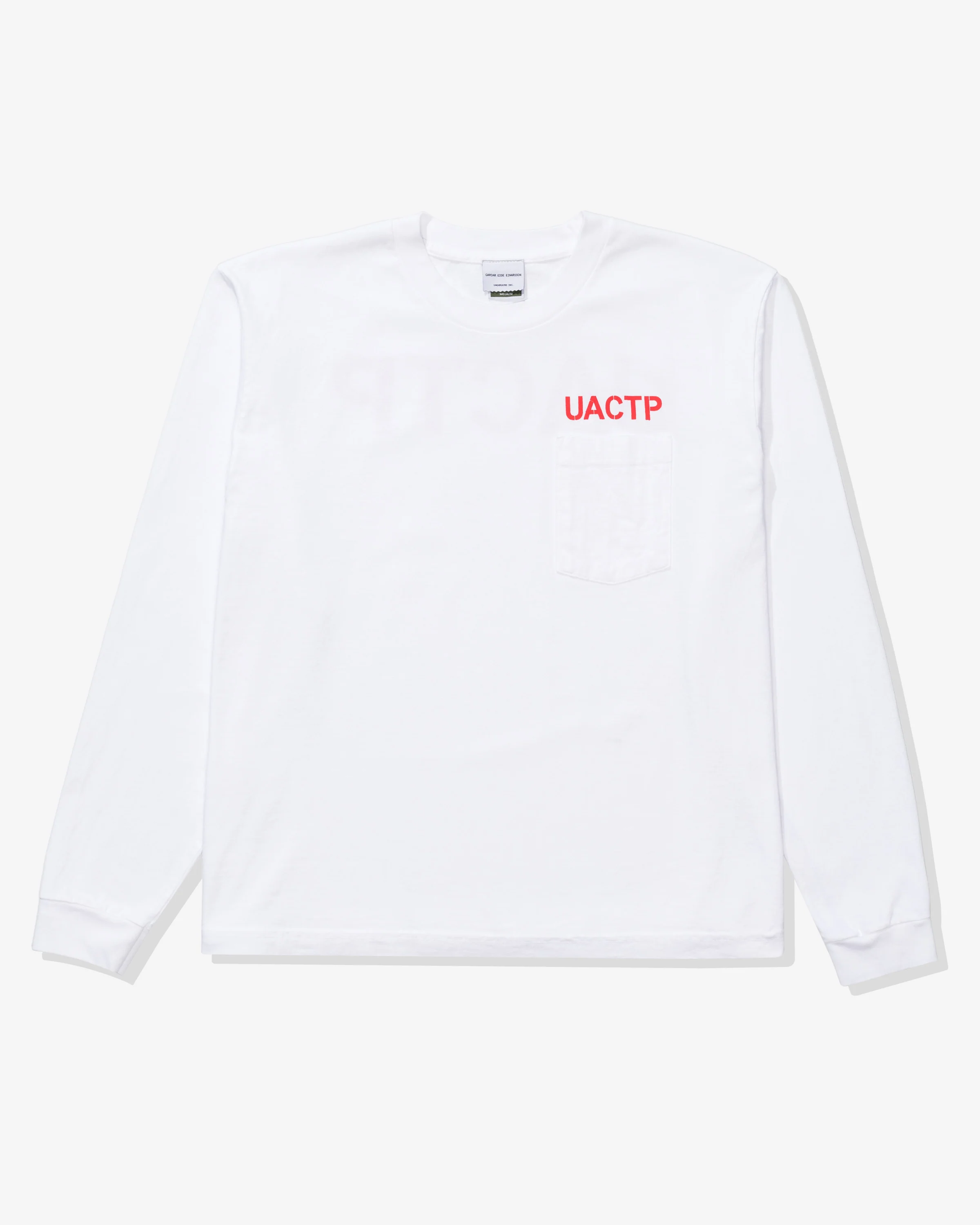 UACTP X GARDAR EIDE EINARSSON STENCIL L/S POCKET TEE - Image 5