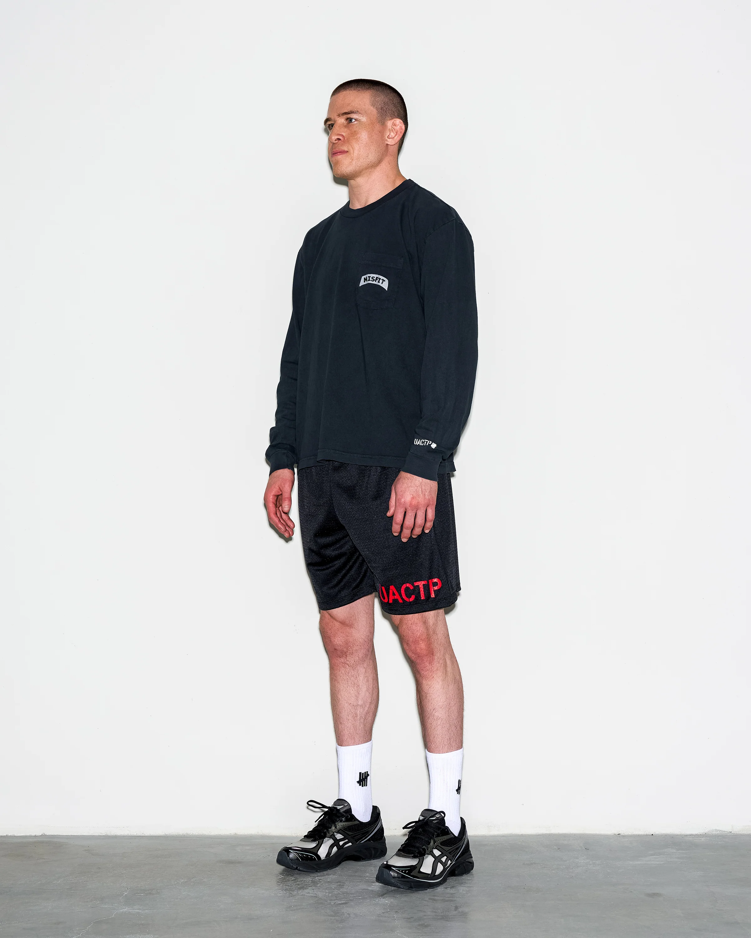UACTP X GARDAR EIDE EINARSSON STENCIL MESH SHORT - Image 10