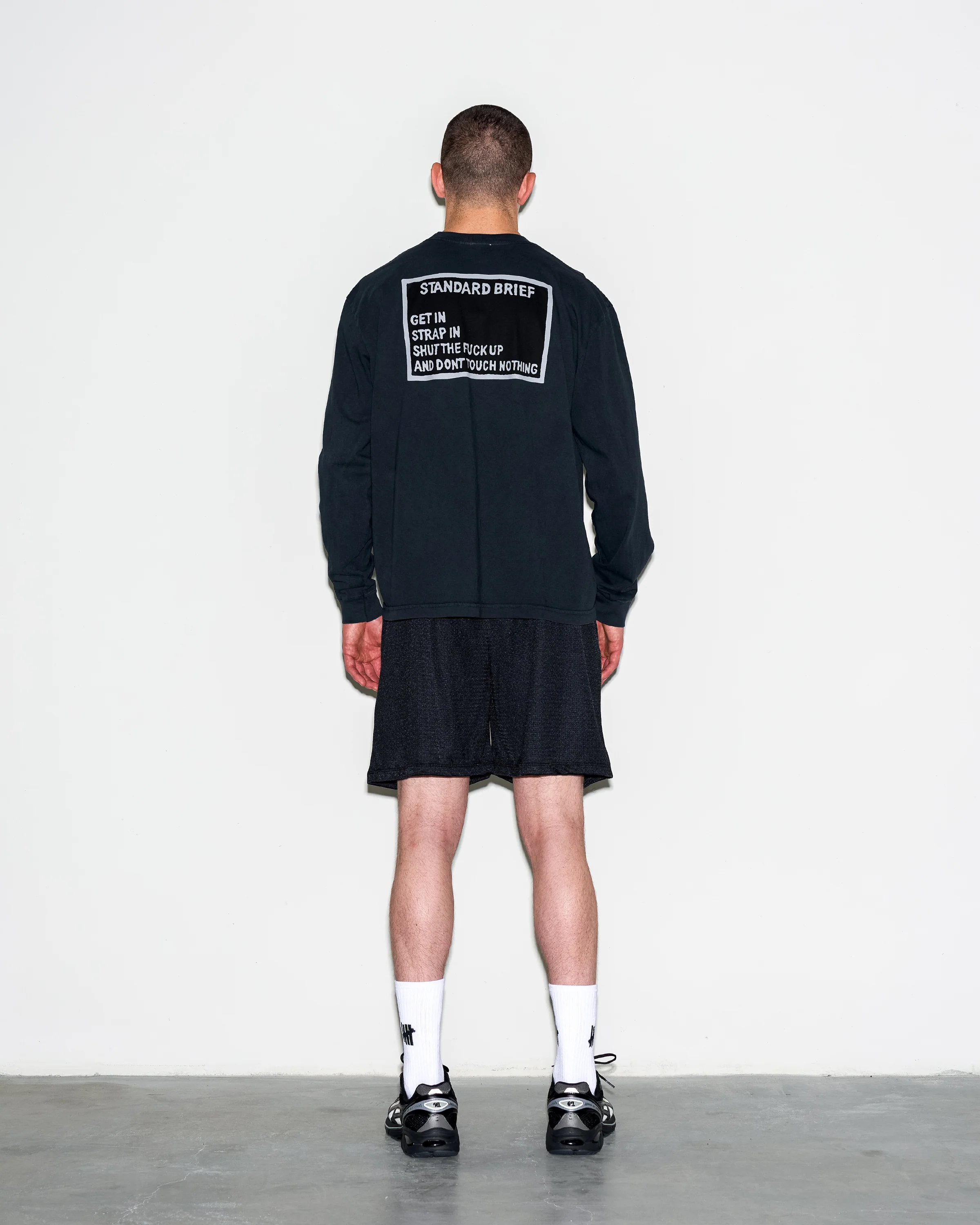 UACTP X GARDAR EIDE EINARSSON STENCIL MESH SHORT - Image 15