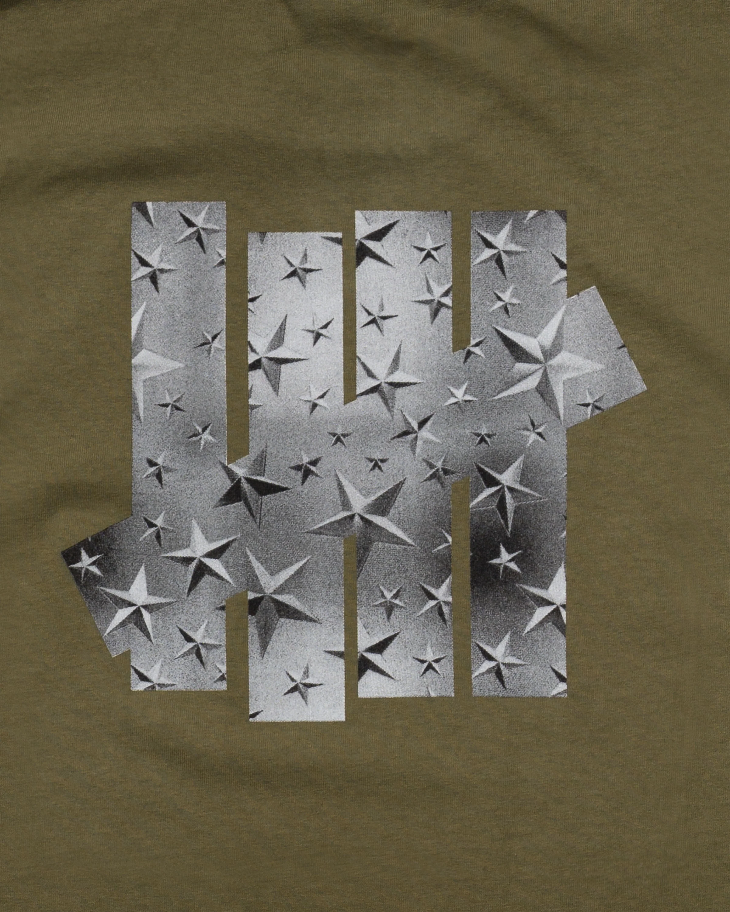 UNDEFEATED FOIL PHOTO ICON S/S TEE - OLIVE - Image 4