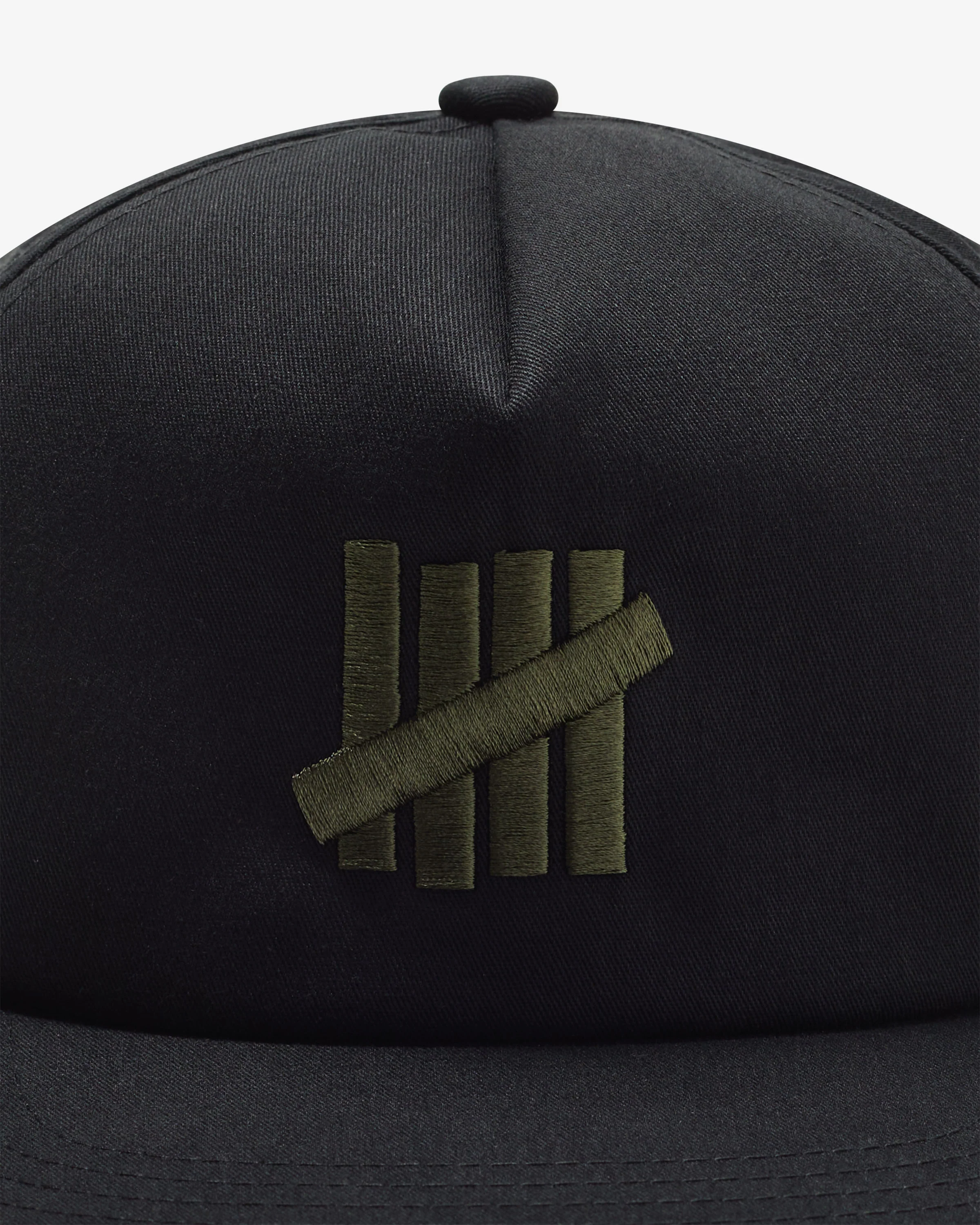 UNDEFEATED ICON STENCIL SNAPBACK - BLACK - Image 4