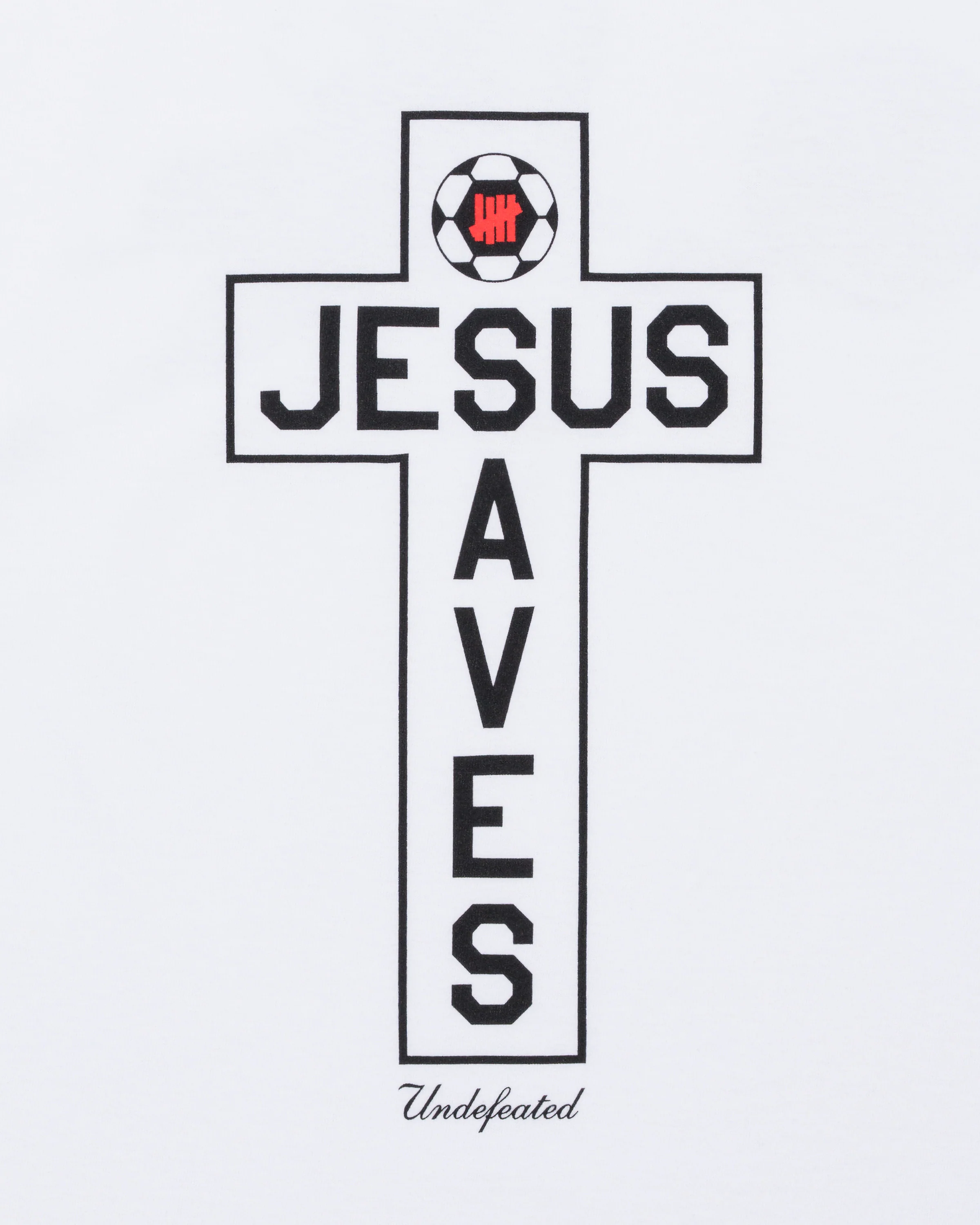 UNDEFEATED JESUS SAVES S/S TEE - Image 8