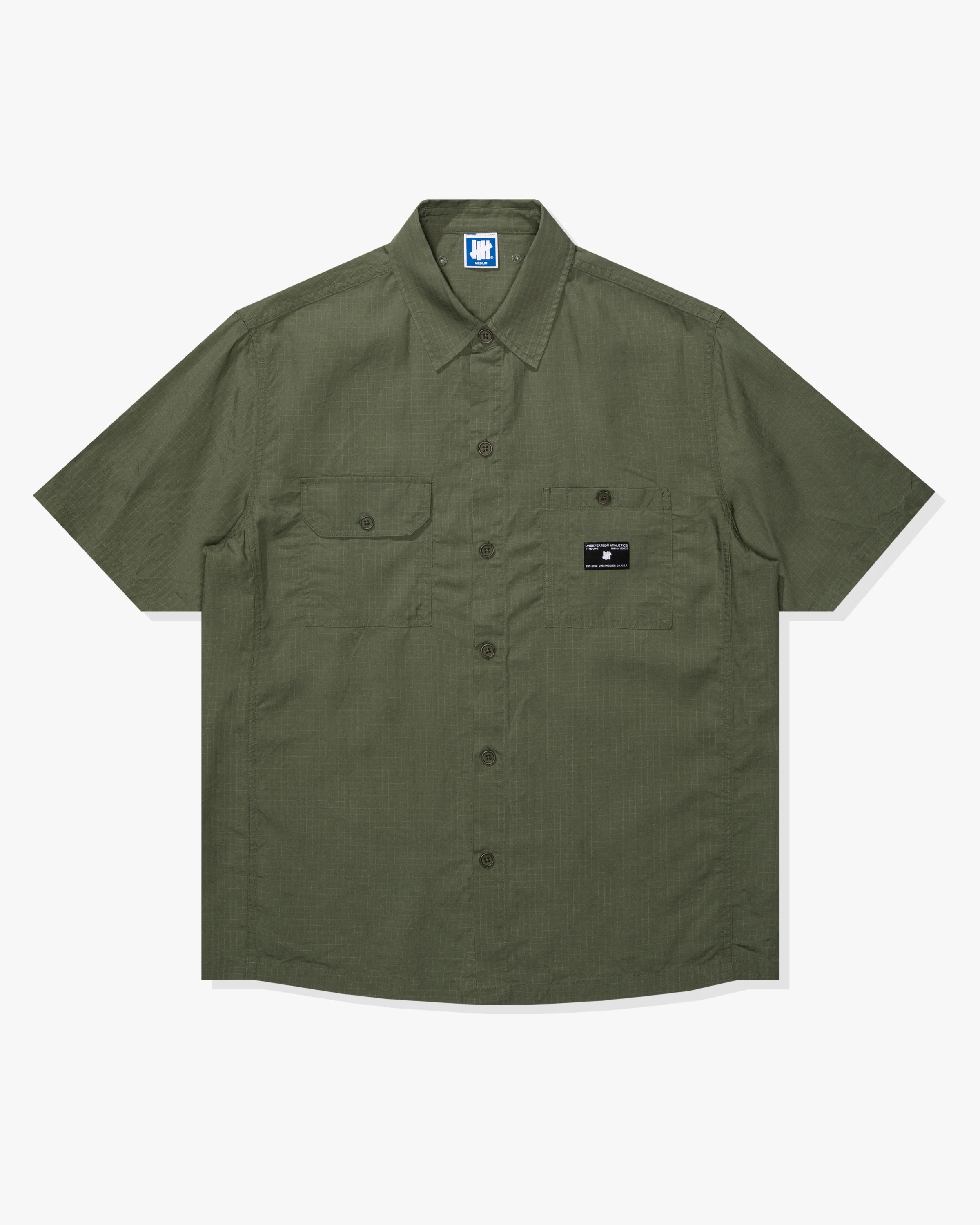UNDEFEATED LIGHTWEIGHT S/S BUTTON DOWN - Image 3