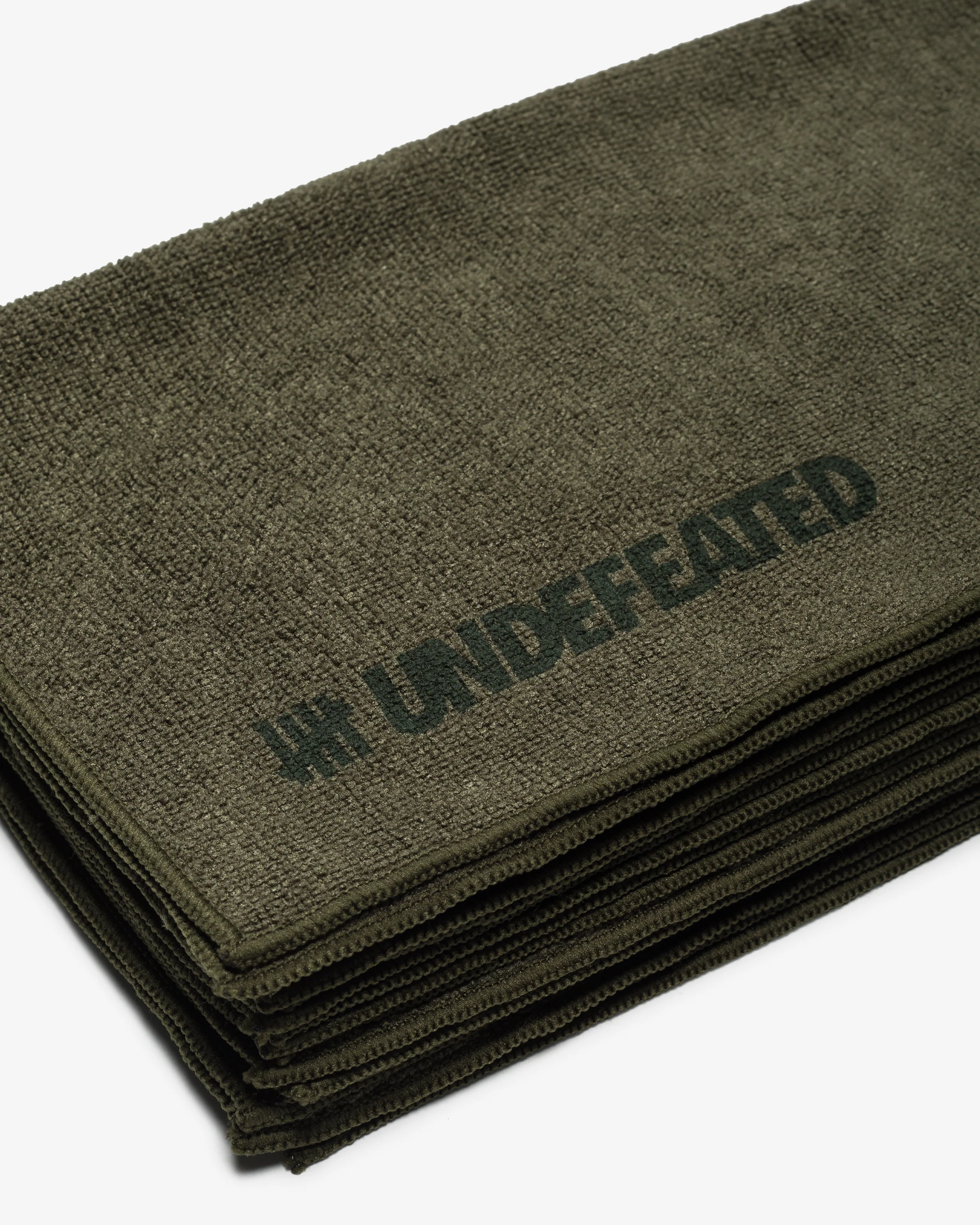 UNDEFEATED MICROFIBER TOWEL, 8-PACK - OLIVE - Image 3
