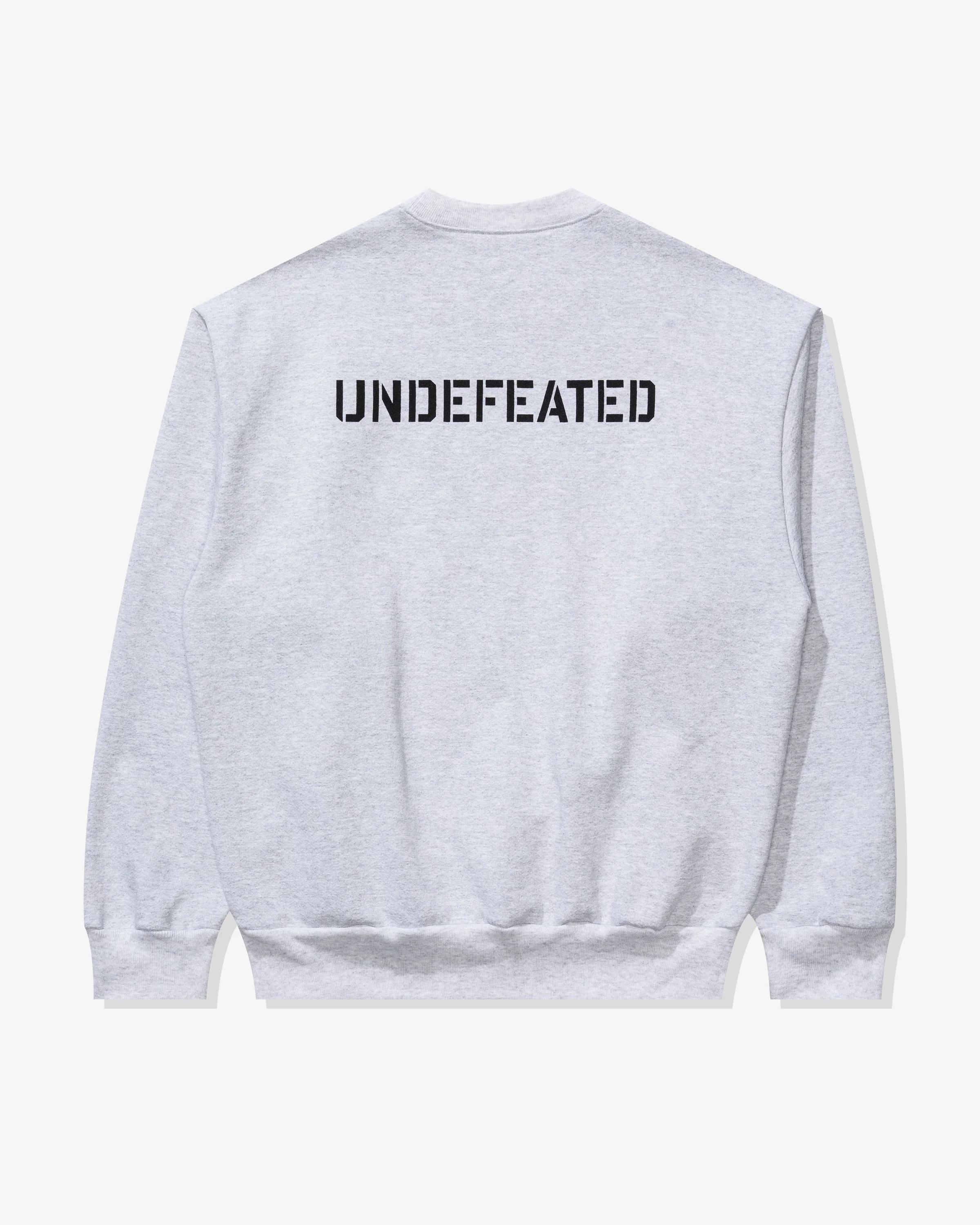 UNDEFEATED STENCIL CREWNECK - ASH - Image 2