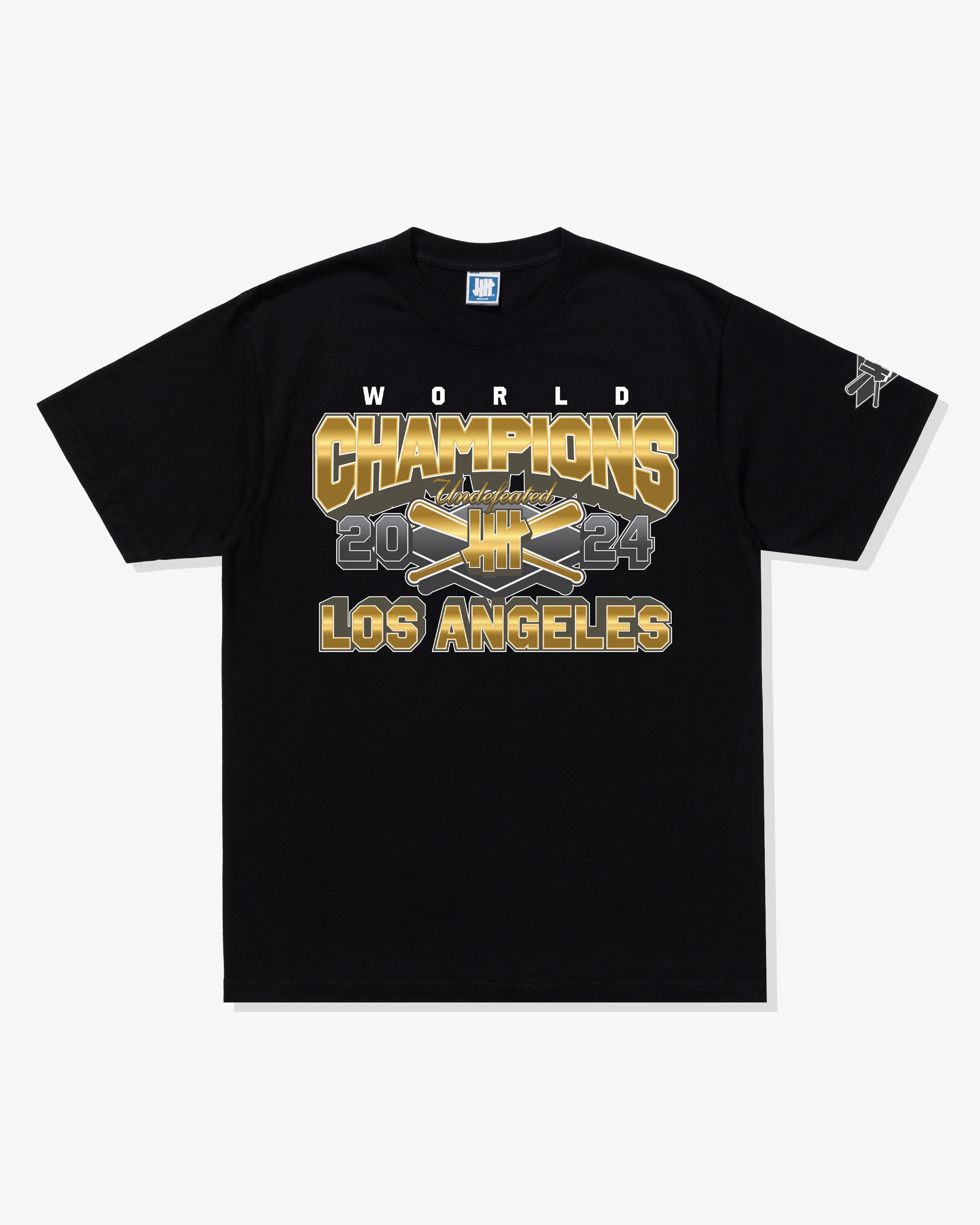 UNDEFEATED WORLD CHAMPIONS S/S TEE - BLACK