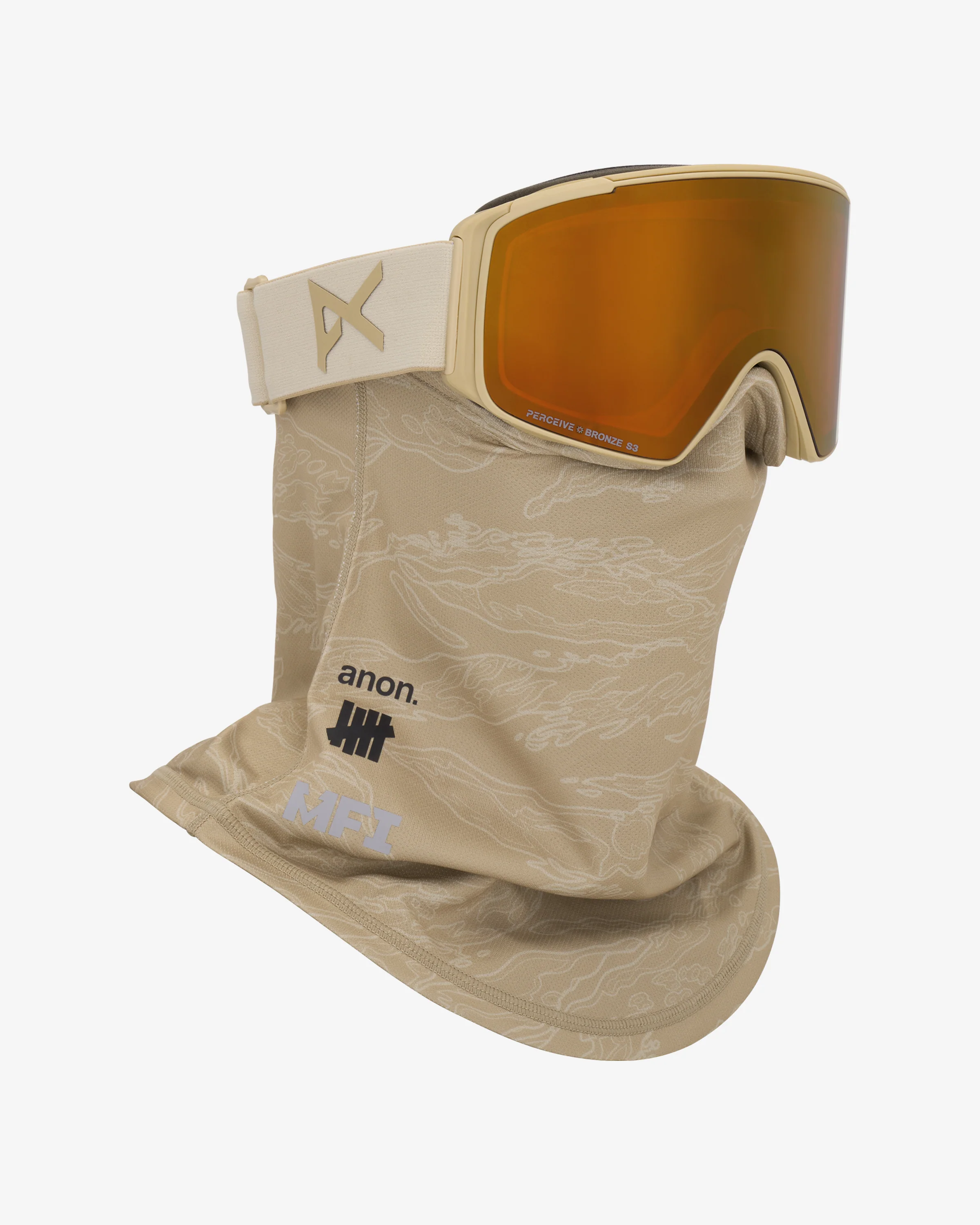 UNDEFEATED X BURTON M4 GOGGLES - TAN - Image 5