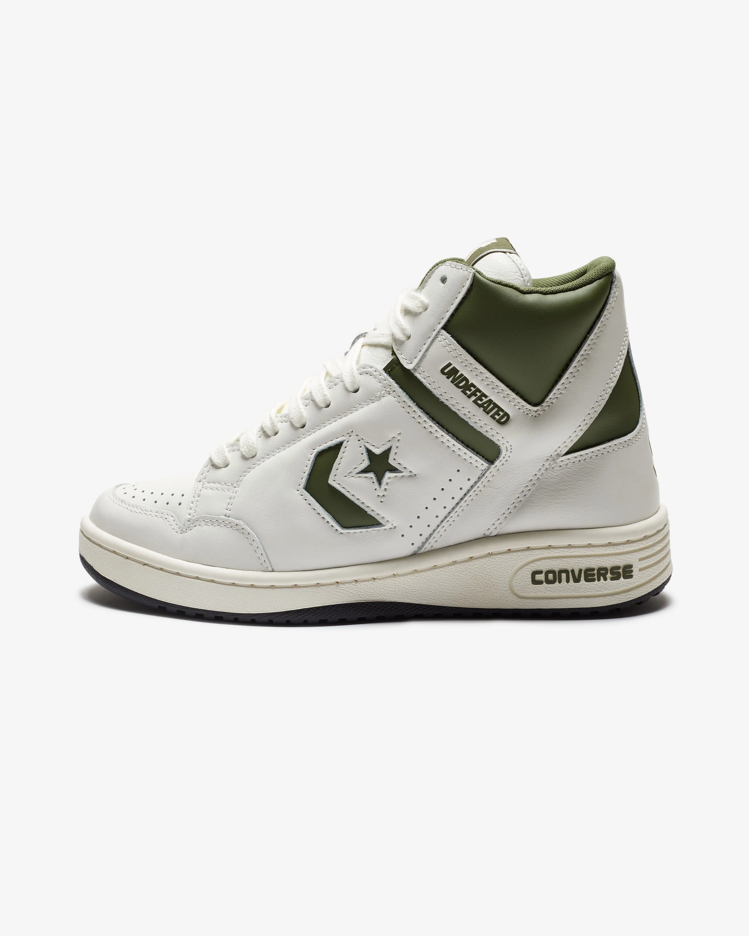 UNDEFEATED X CONVERSE WEAPON MID - VINTAGEWHITE/ CHIVE - Image 2