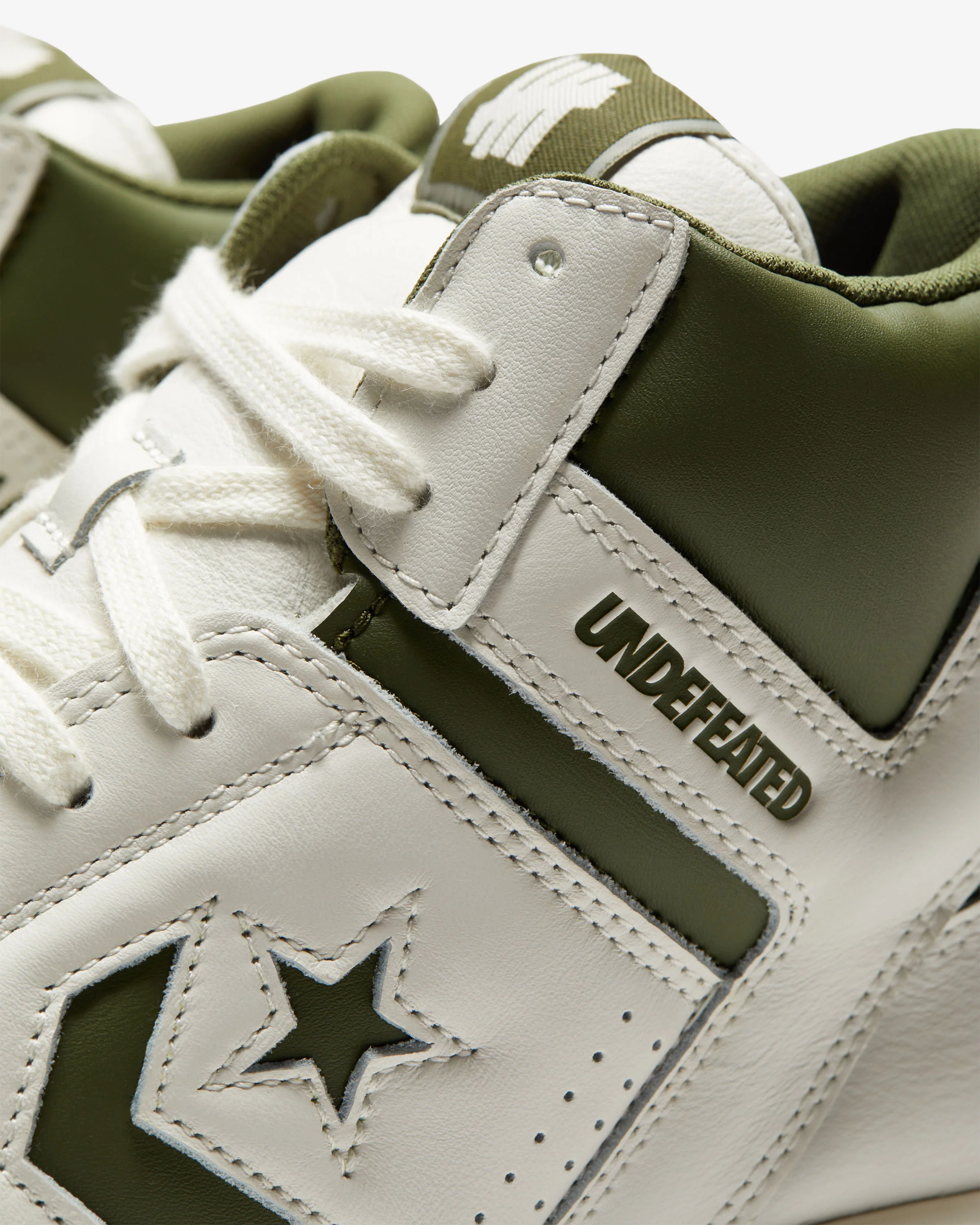 UNDEFEATED X CONVERSE WEAPON MID - VINTAGEWHITE/ CHIVE - Image 7