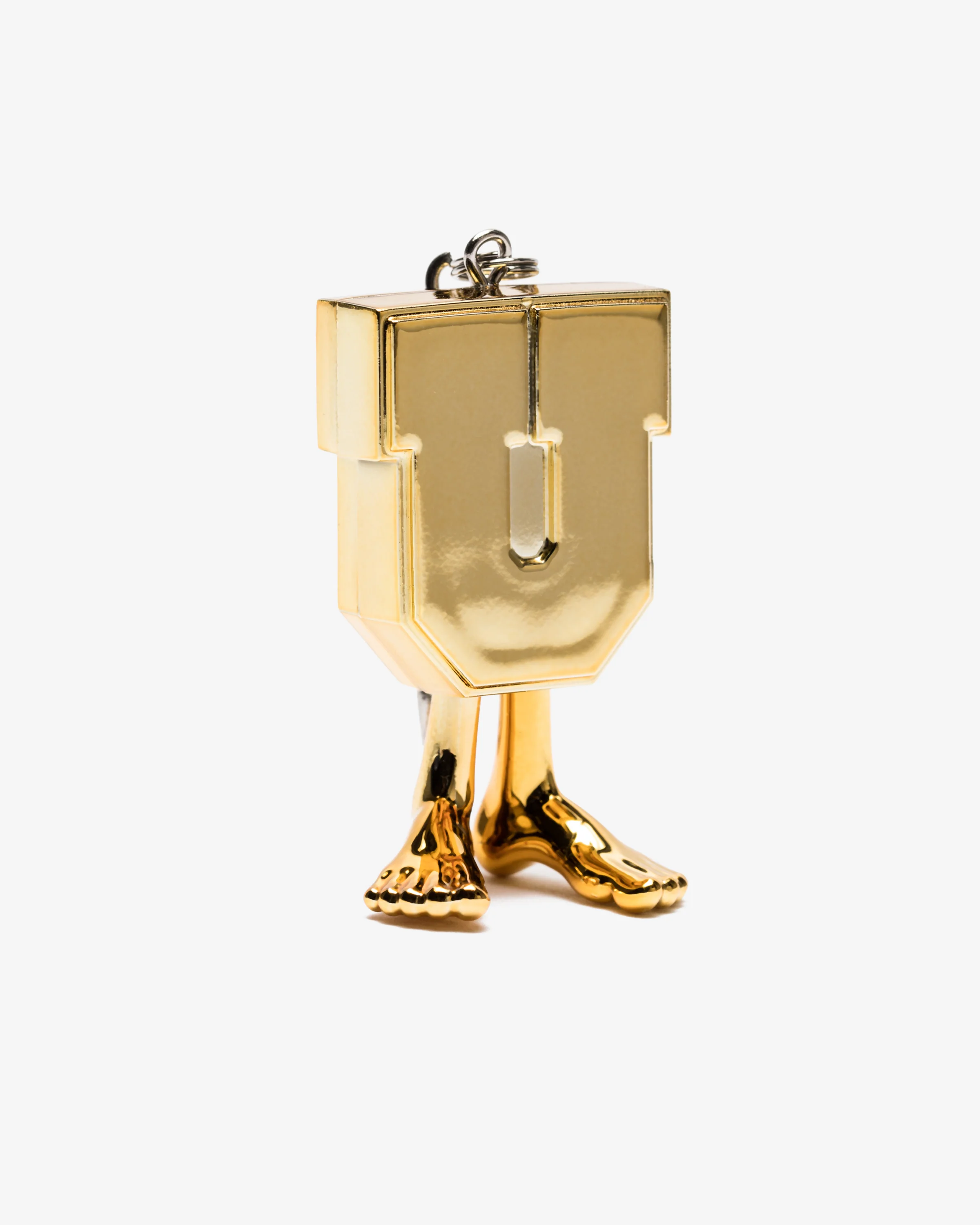 UNDEFEATED X MEDICOM UMAN KEYCHAIN - GOLD - Image 3