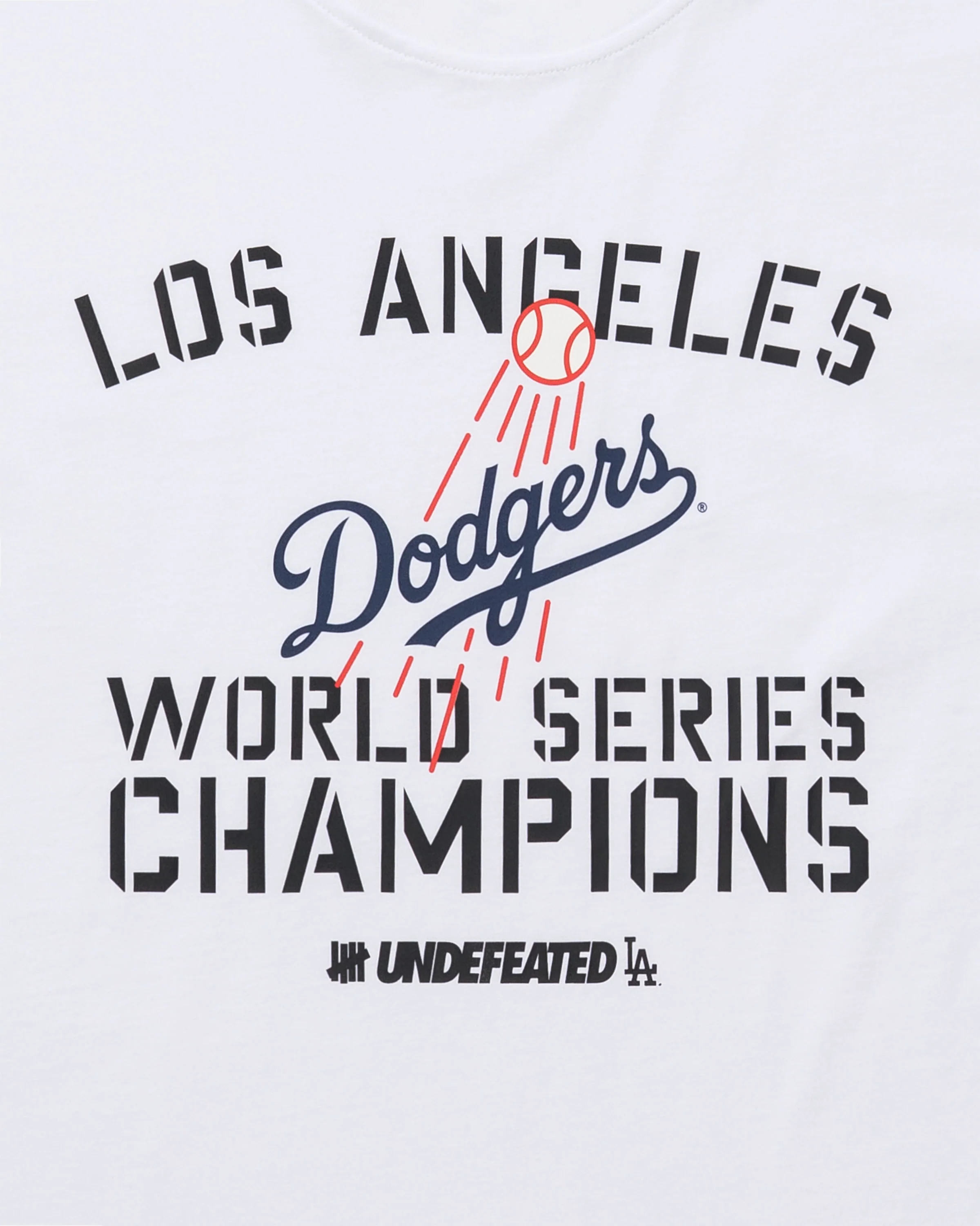 UNDEFEATED X NE X DODGERS STENCIL S/S TEE - Image 10