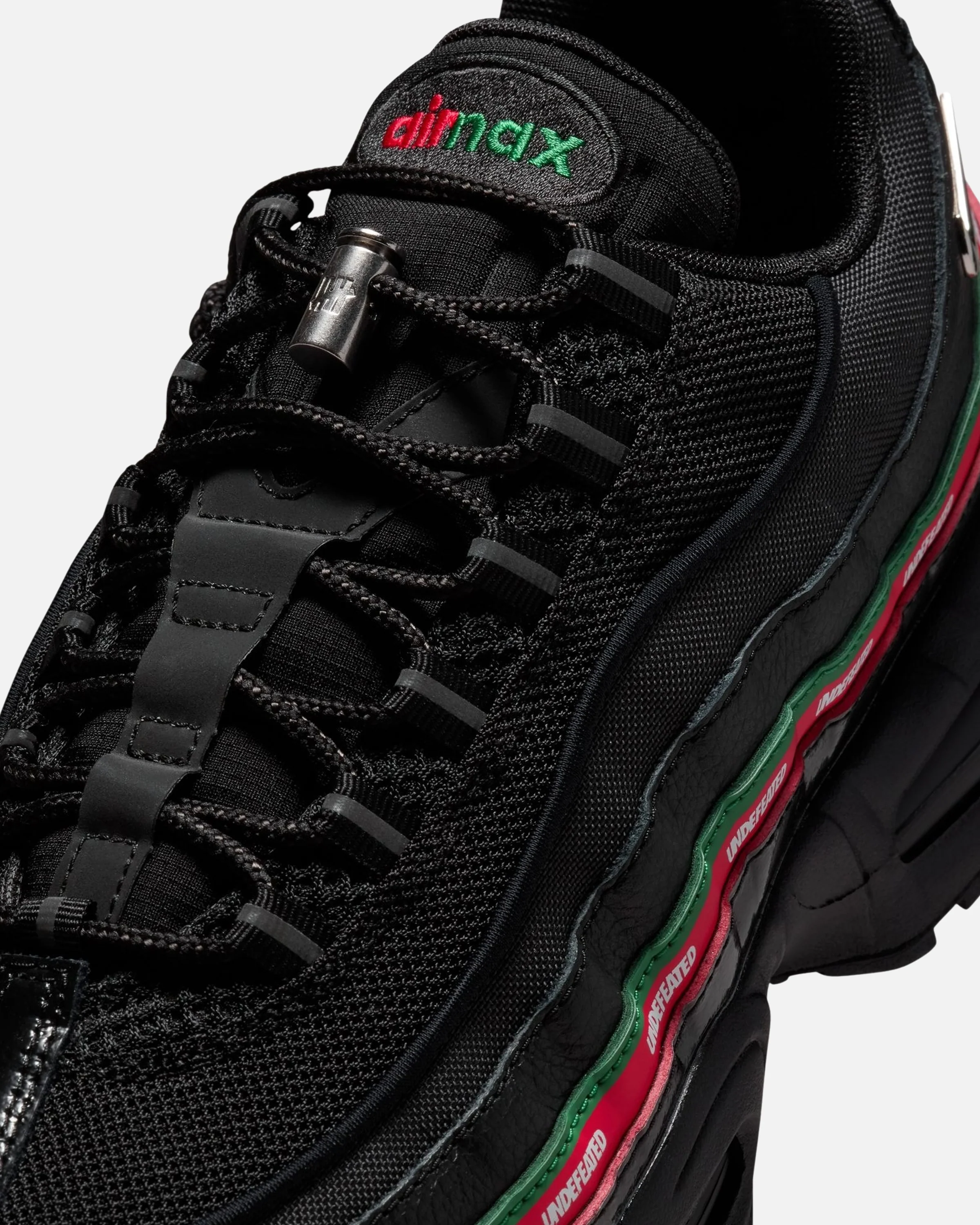 UNDEFEATED X NIKE AIR MAX 95 SP - BLACK/ METALLICSILVER - Image 7