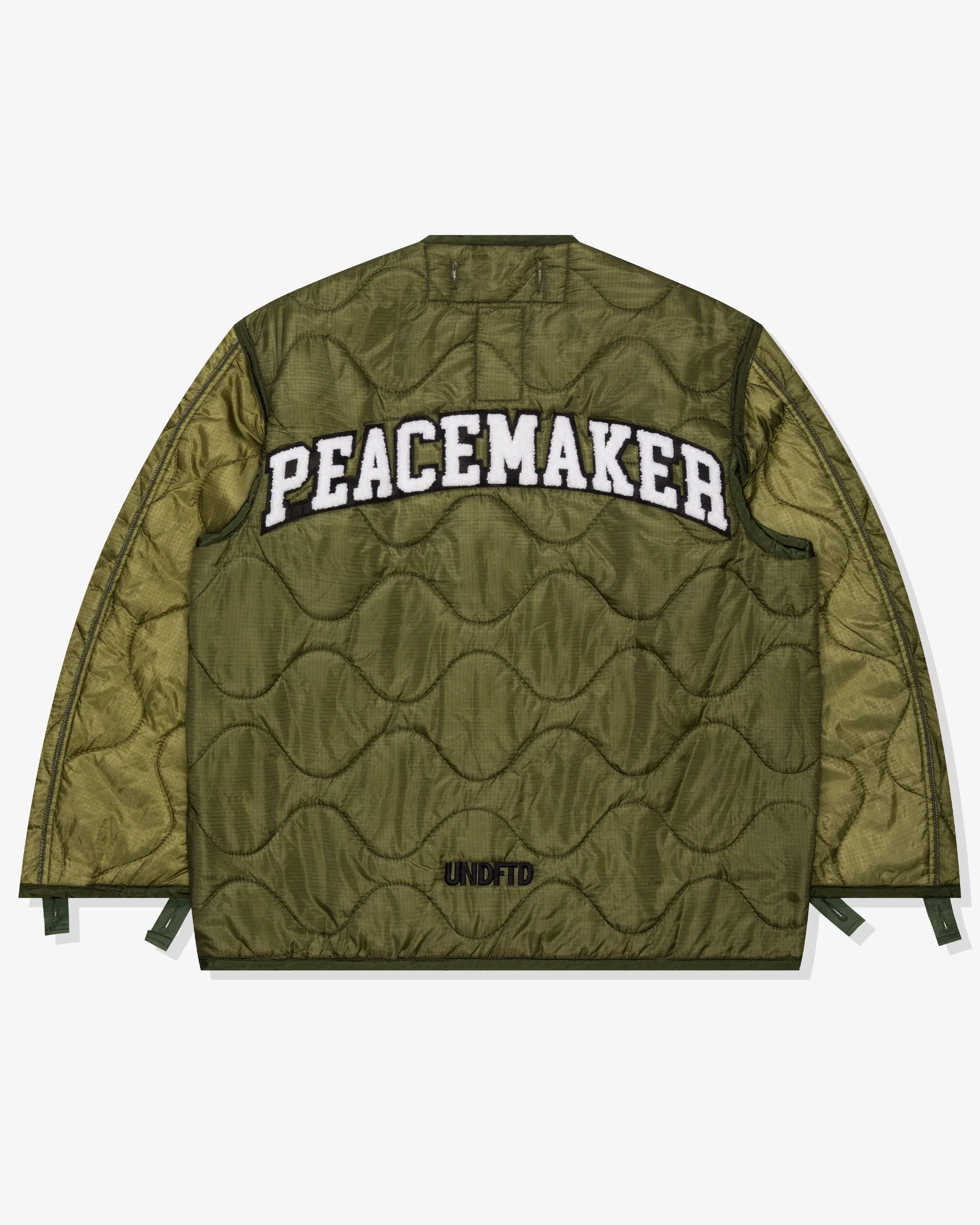 UNDEFEATED X OAMC PEACEMAKER LINER JACKET - OLIVE - Image 2