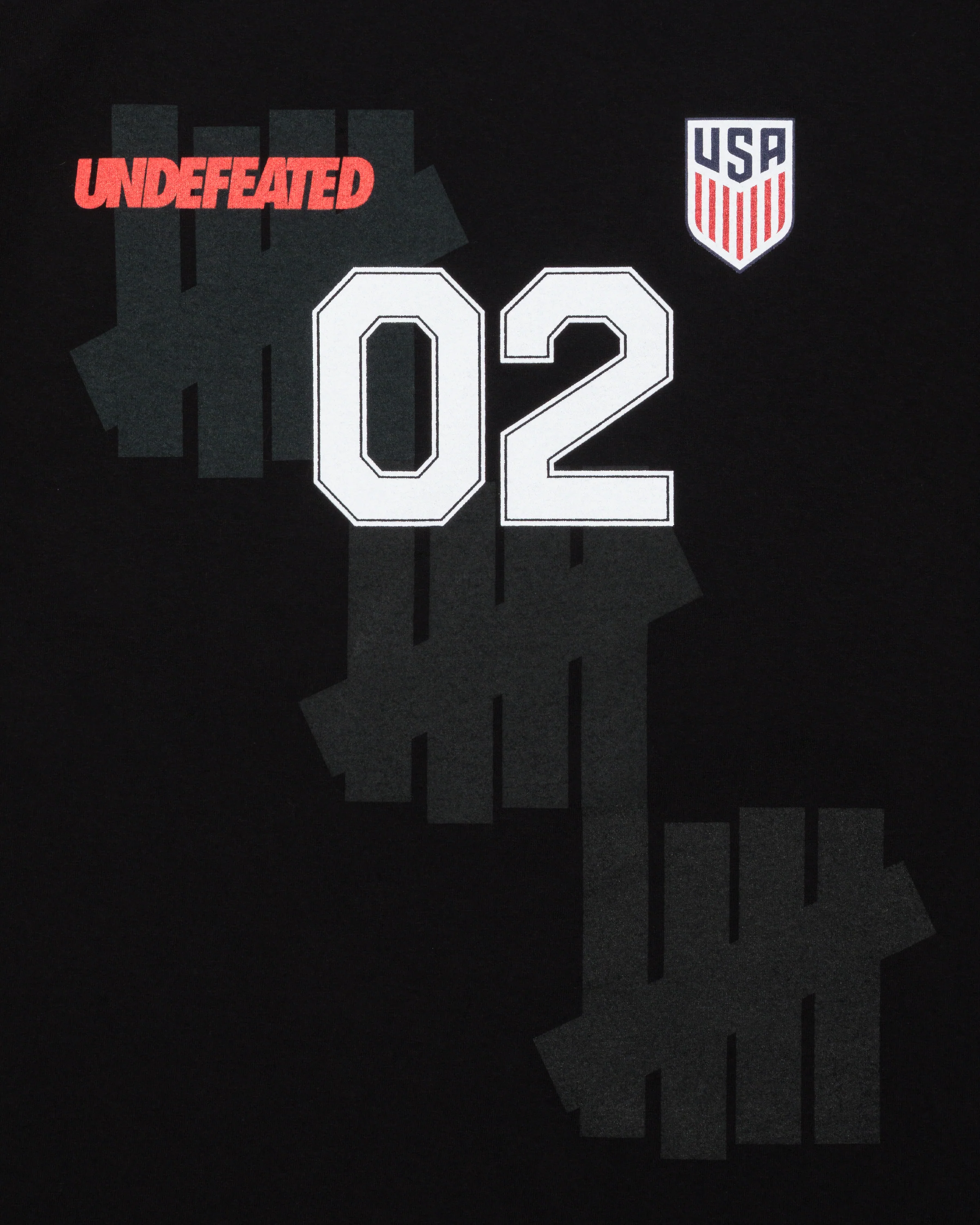 UNDEFEATED X US SOCCER ICON 02 S/S TEE - BLACK - Image 3