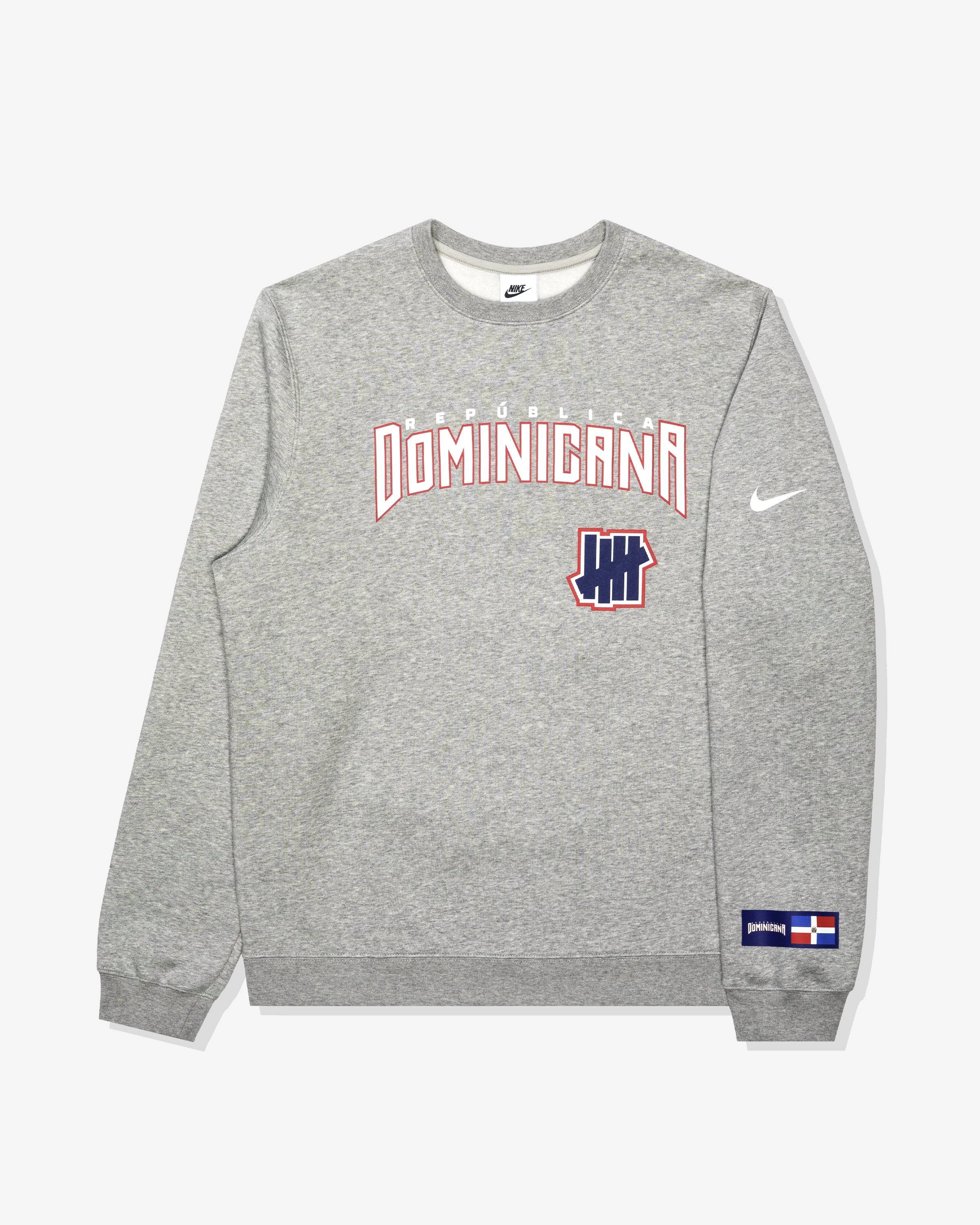 UNDEFEATED X WBC DOMINICAN REPUBLIC CREWNECK - GREY - Image 2
