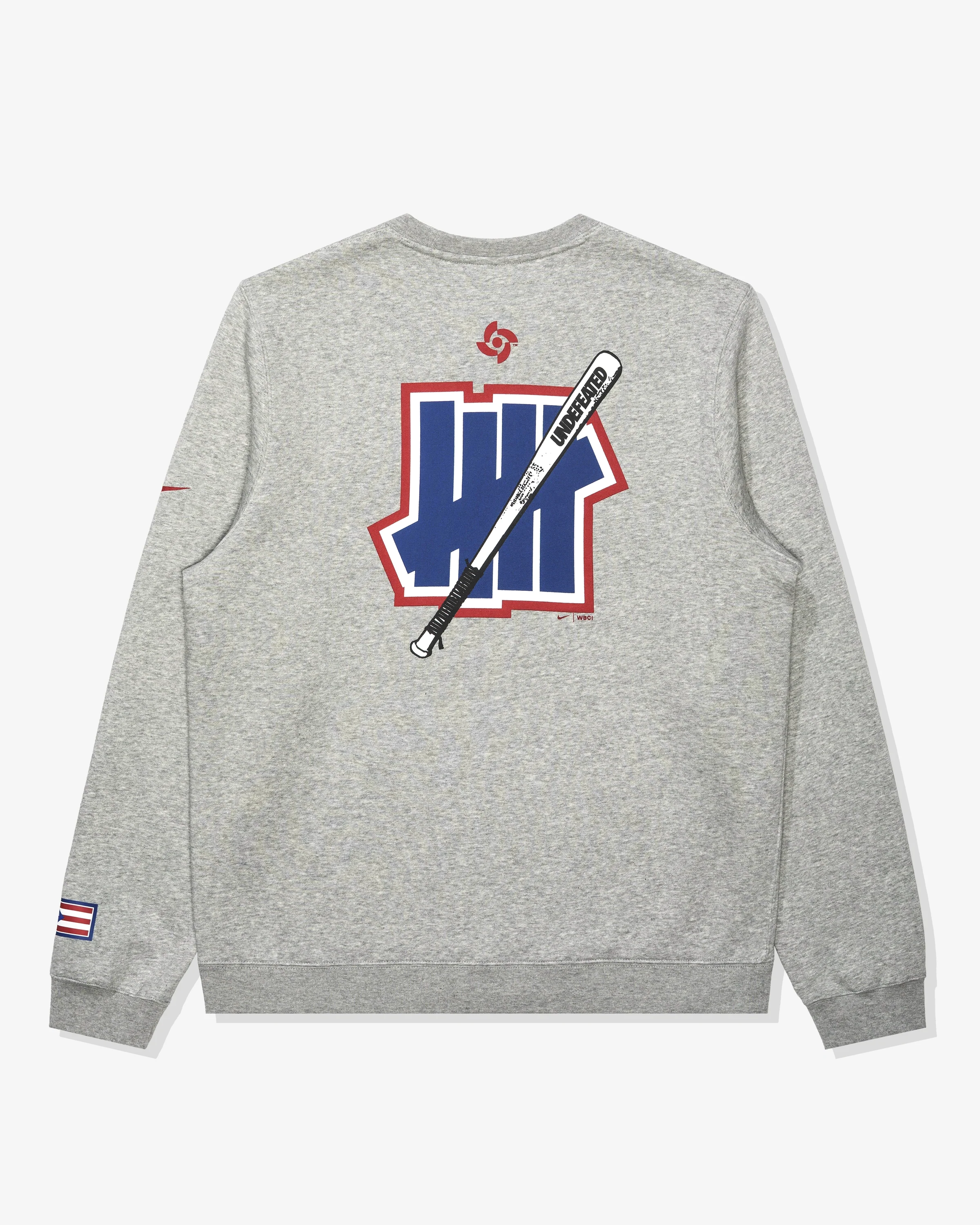 UNDEFEATED X WBC PUERTO RICO CREWNECK - GREY - Image 3