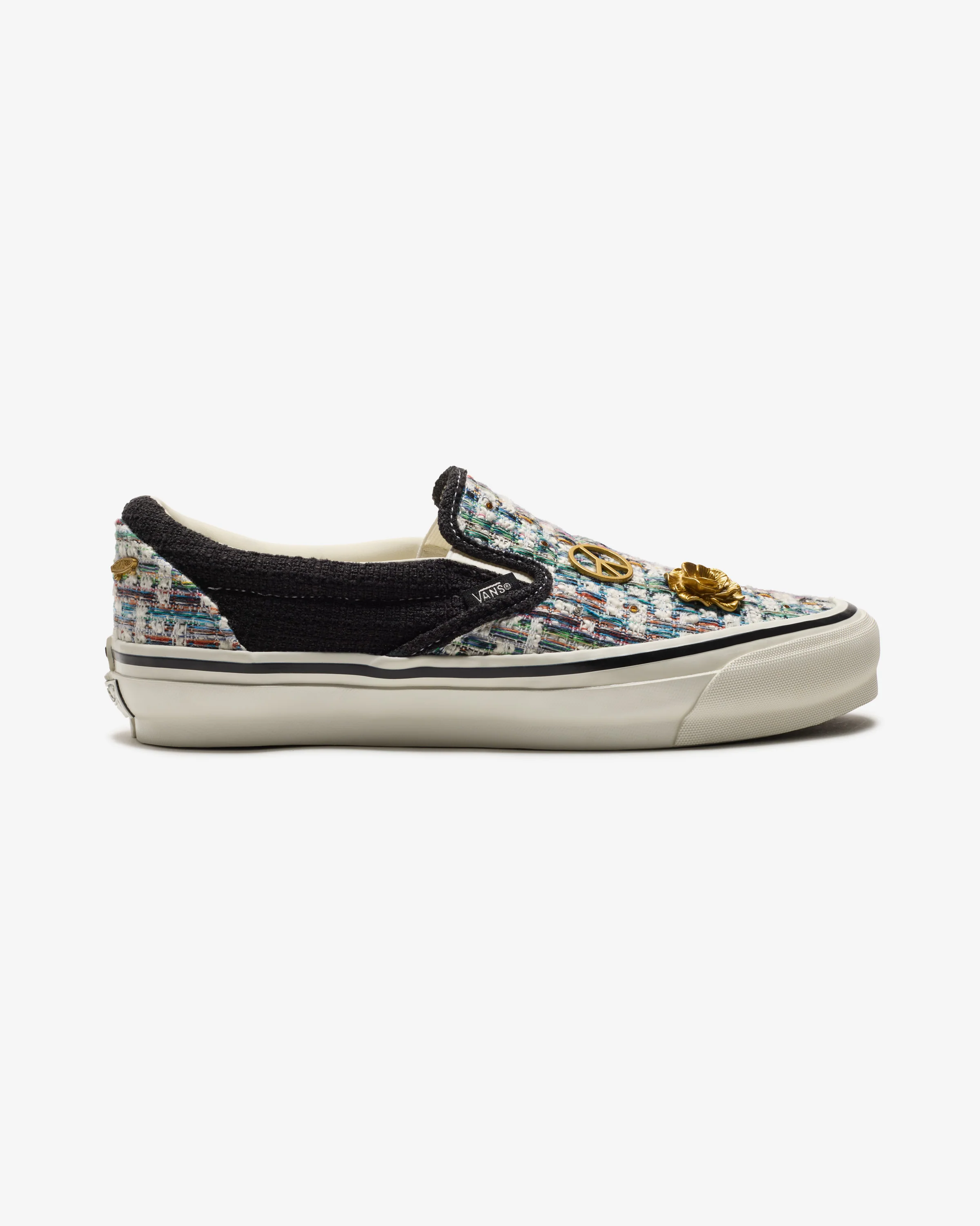 VANS PREMIUM CLASSIC SLIP-ON 98 'CARDIGAN' - BLACK - Image 3