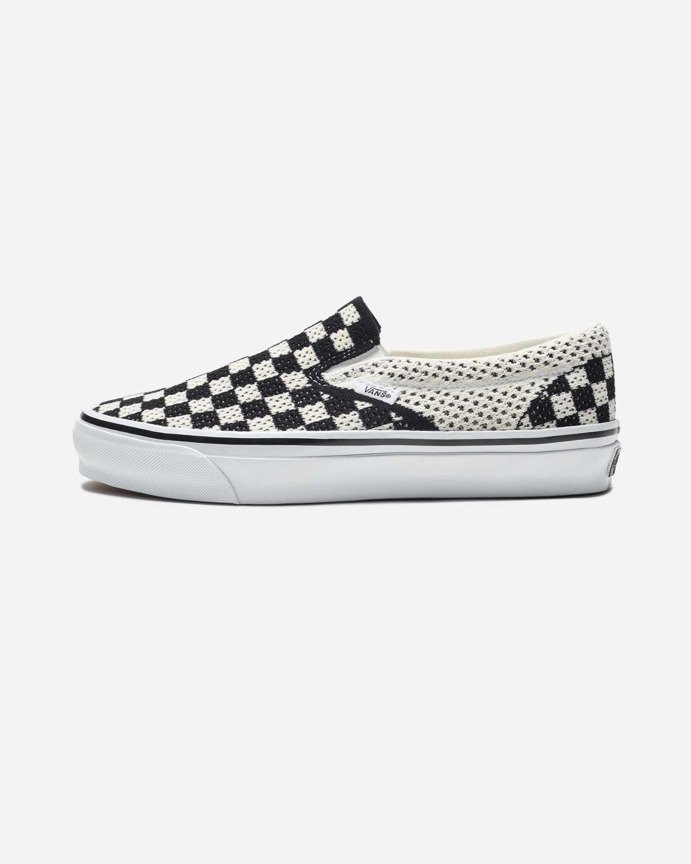 VANS PREMIUM CLASSIC SLIP-ON 98 EK - CHECKERBOARD BLACK - Image 2