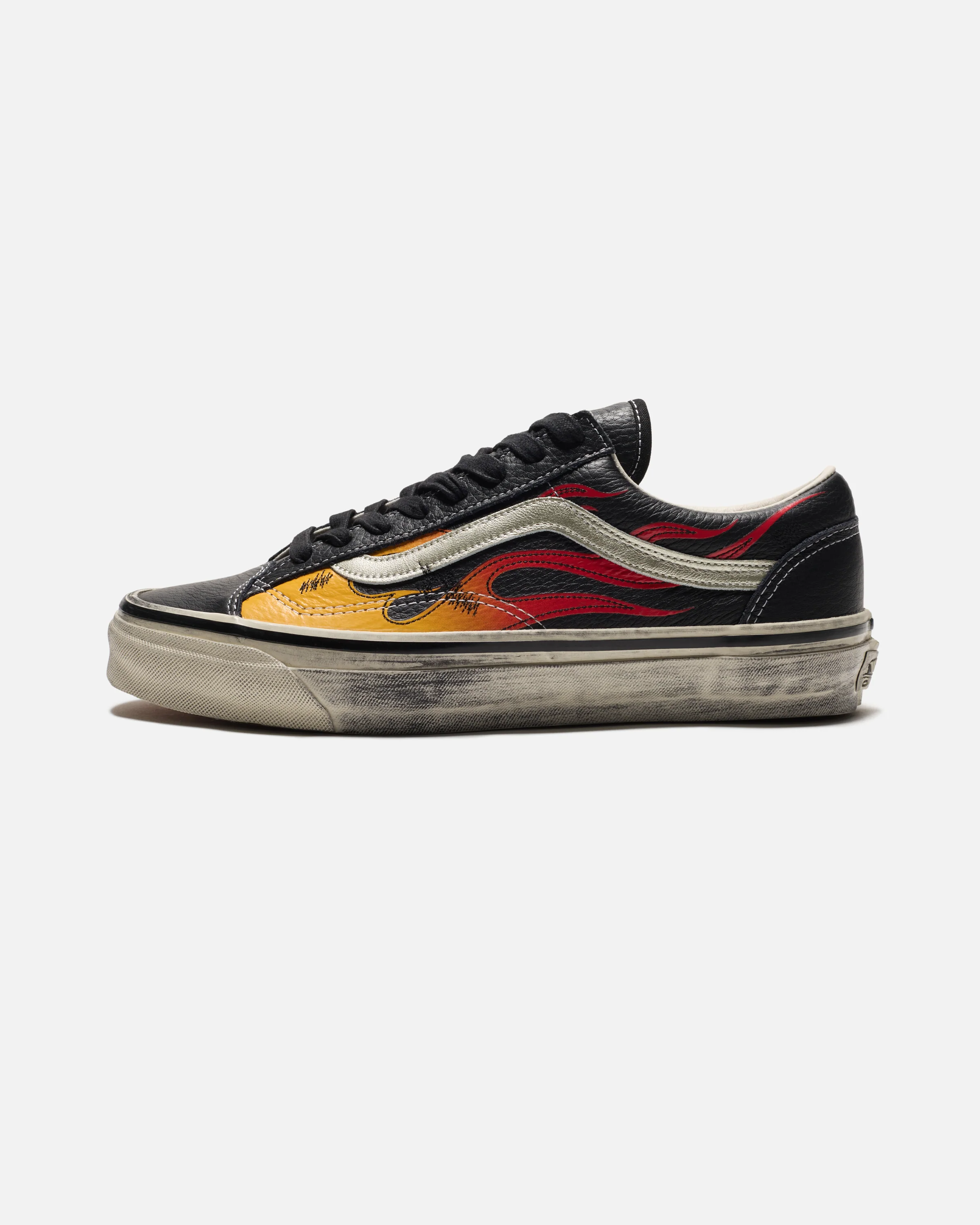 VANS PREMIUM OLD SKOOL 36 'ARCHIVAL FLAME' - BLACK - Image 2