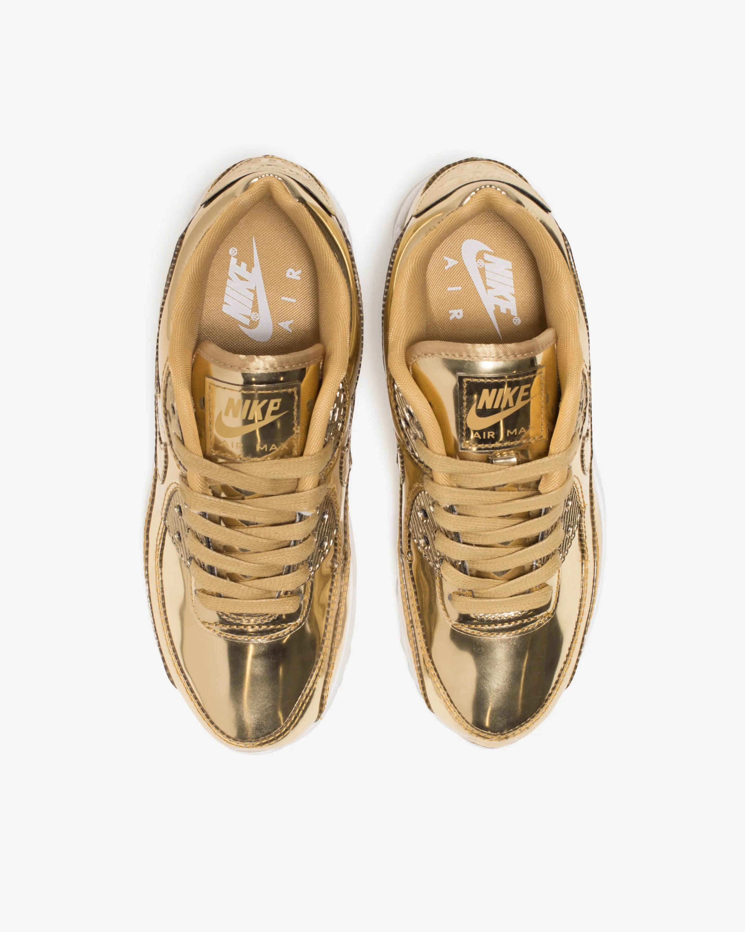 NIKE WMNS AIR MAX 90 SP - METALLIC GOLD - Image 4