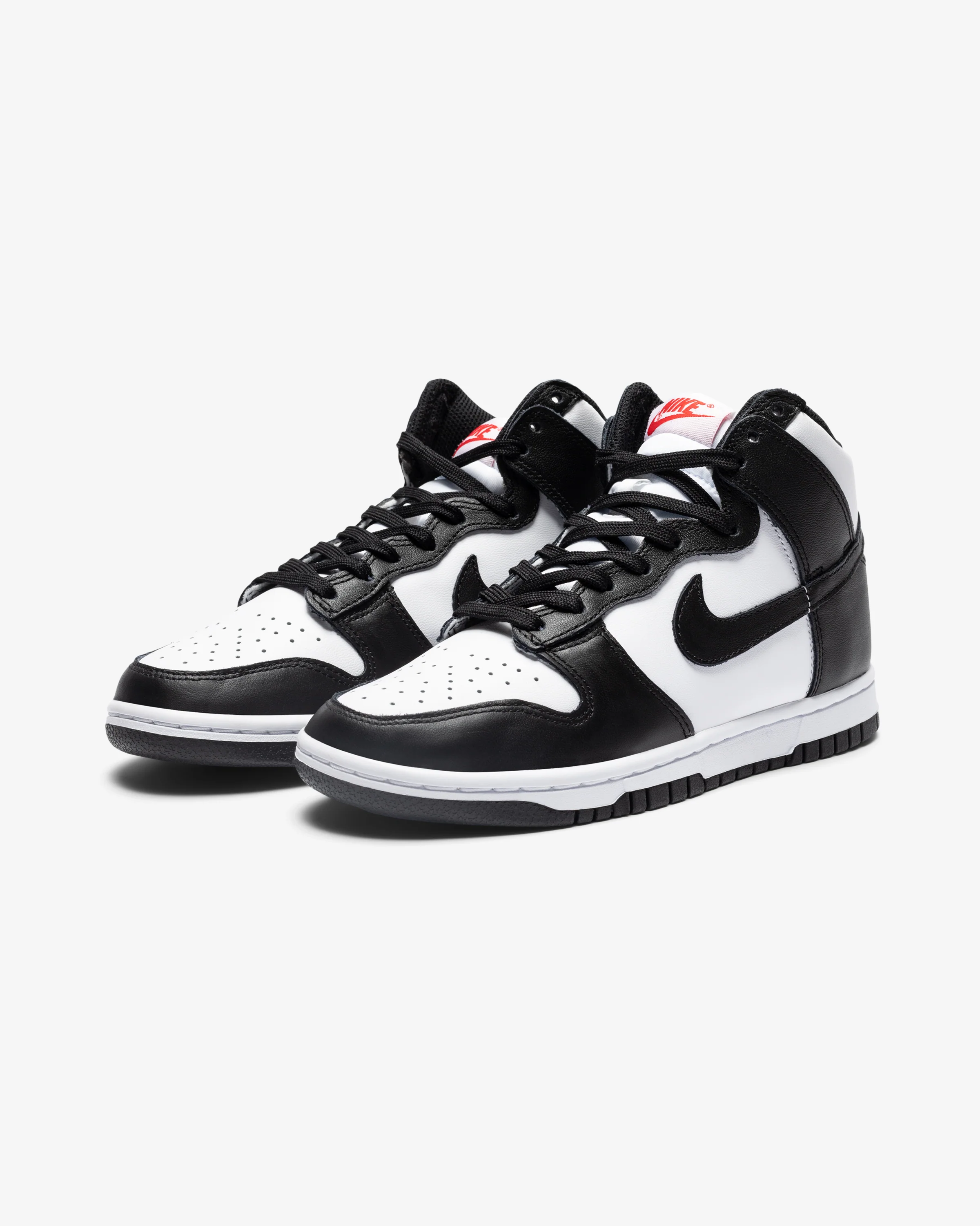 WOMEN'S DUNK HIGH - WHITE/ BLACK/ UNIVERSITYRED