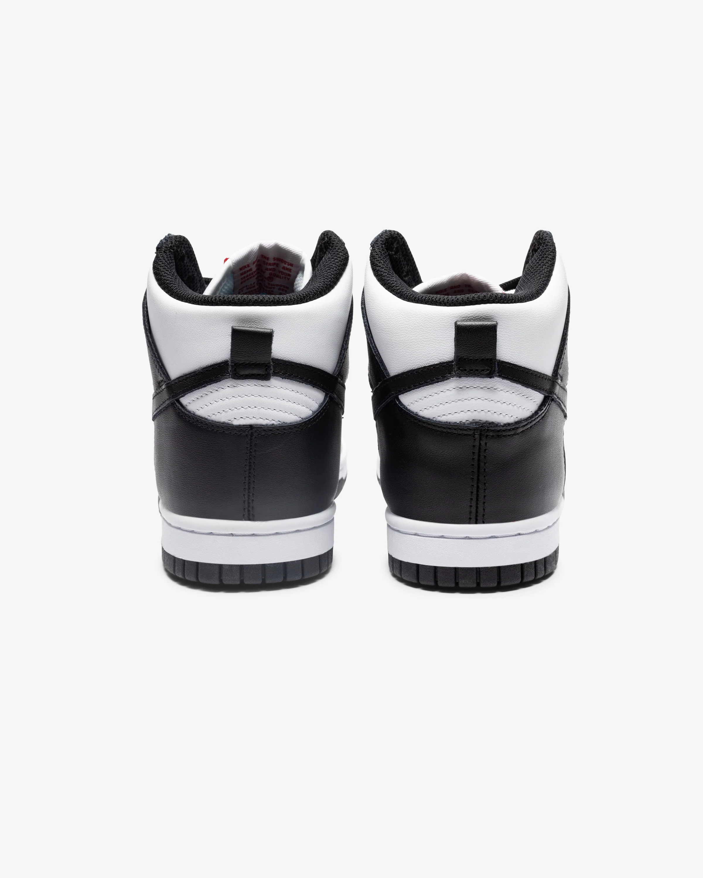 WOMEN'S DUNK HIGH - WHITE/ BLACK/ UNIVERSITYRED - Image 3