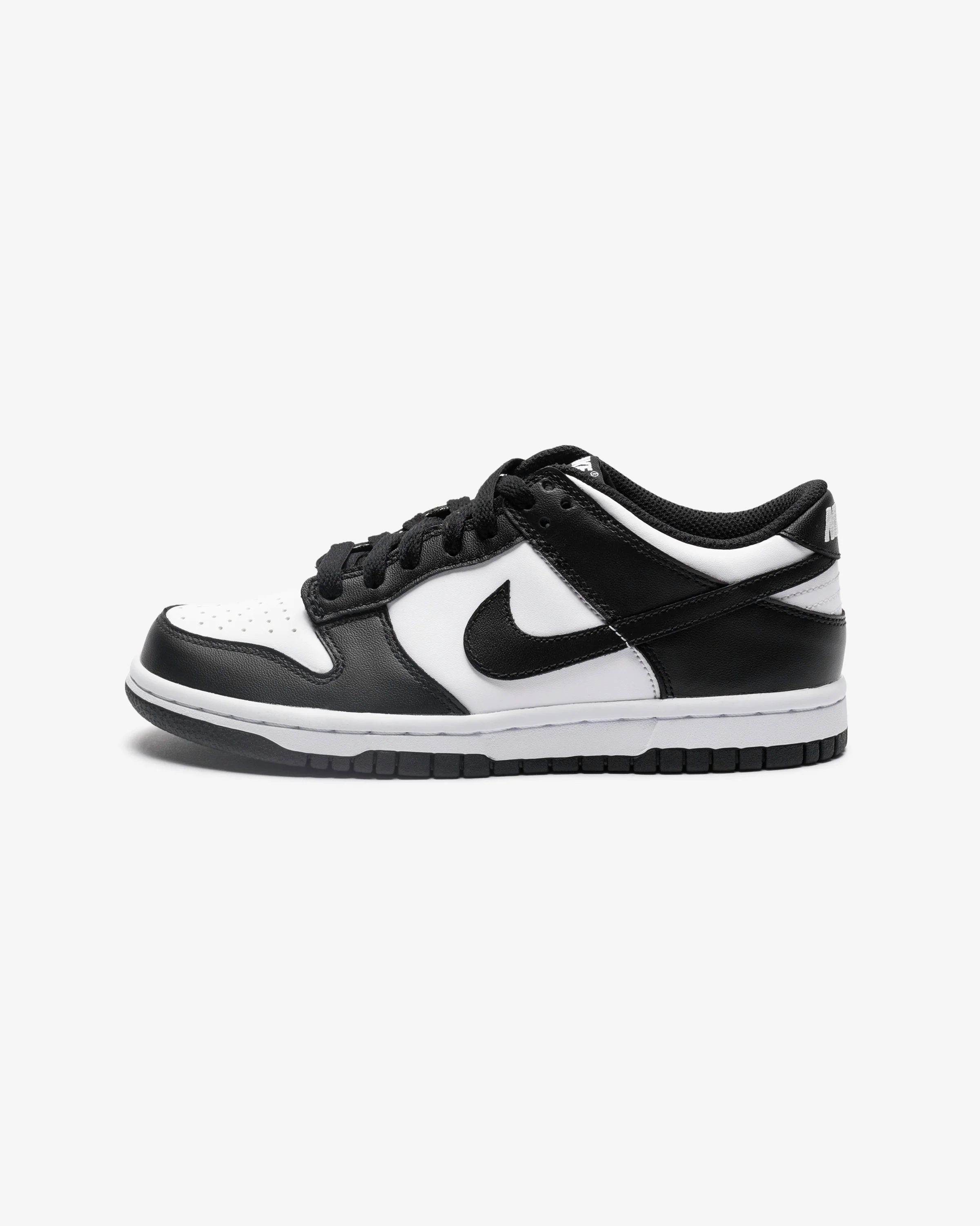 NIKE WOMEN'S DUNK LOW - WHITE/ BLACK - Image 2